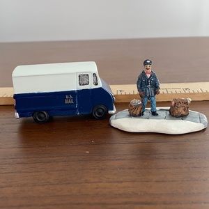 Hawthorne Holiday Miniature Mailman & Truck